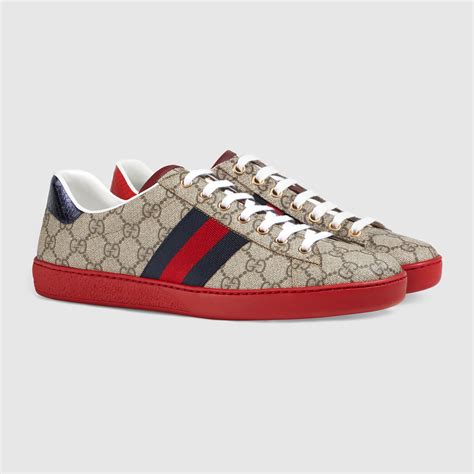 gucci ace gg supreme men& 39|Gucci ace Gg Supreme sneakers.